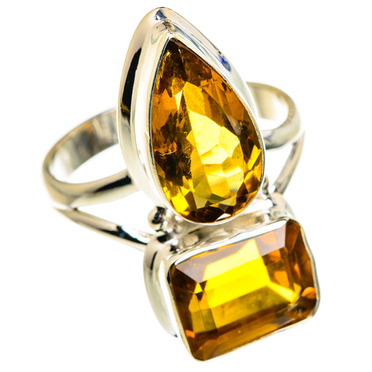 Mandarin Citrine Rings handcrafted by Ana Silver Co - RING86905