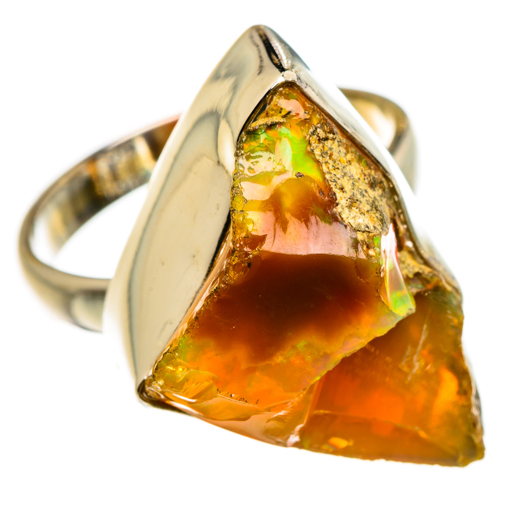 Ethiopian Opal Rings handcrafted by Ana Silver Co - RING86919