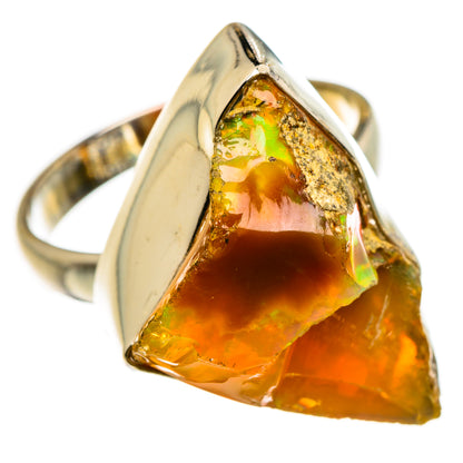 Ethiopian Opal Rings handcrafted by Ana Silver Co - RING86919