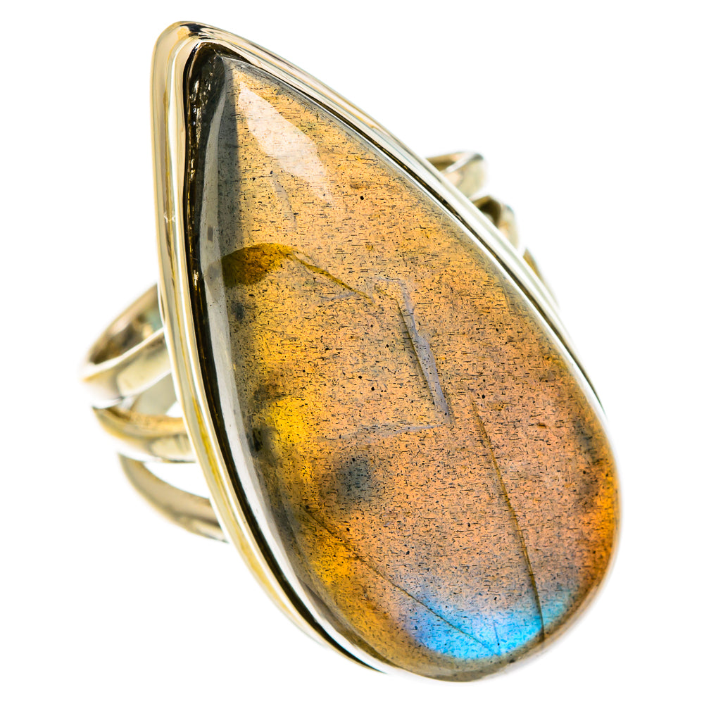 Labradorite Rings handcrafted by Ana Silver Co - RING86933