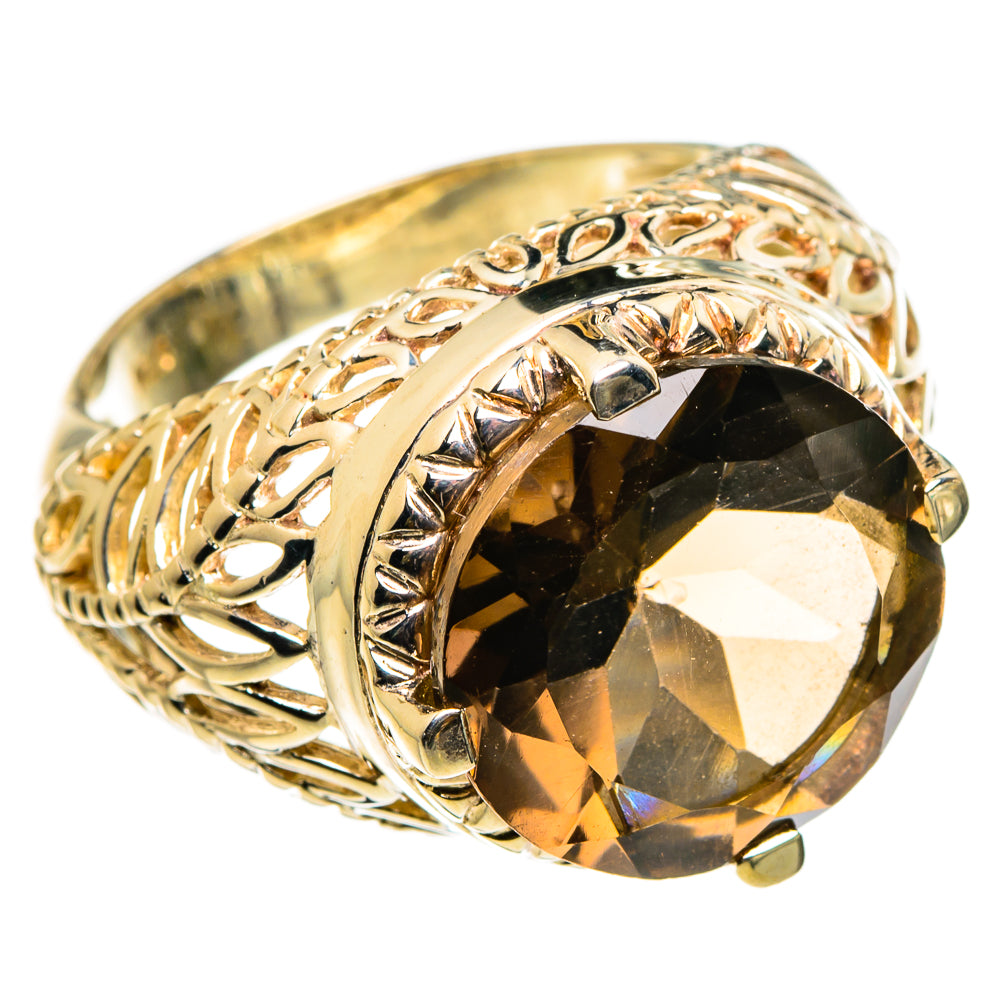 Smoky Quartz Rings handcrafted by Ana Silver Co - RING86943