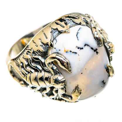 Dendritic Opal Rings handcrafted by Ana Silver Co - RING86956