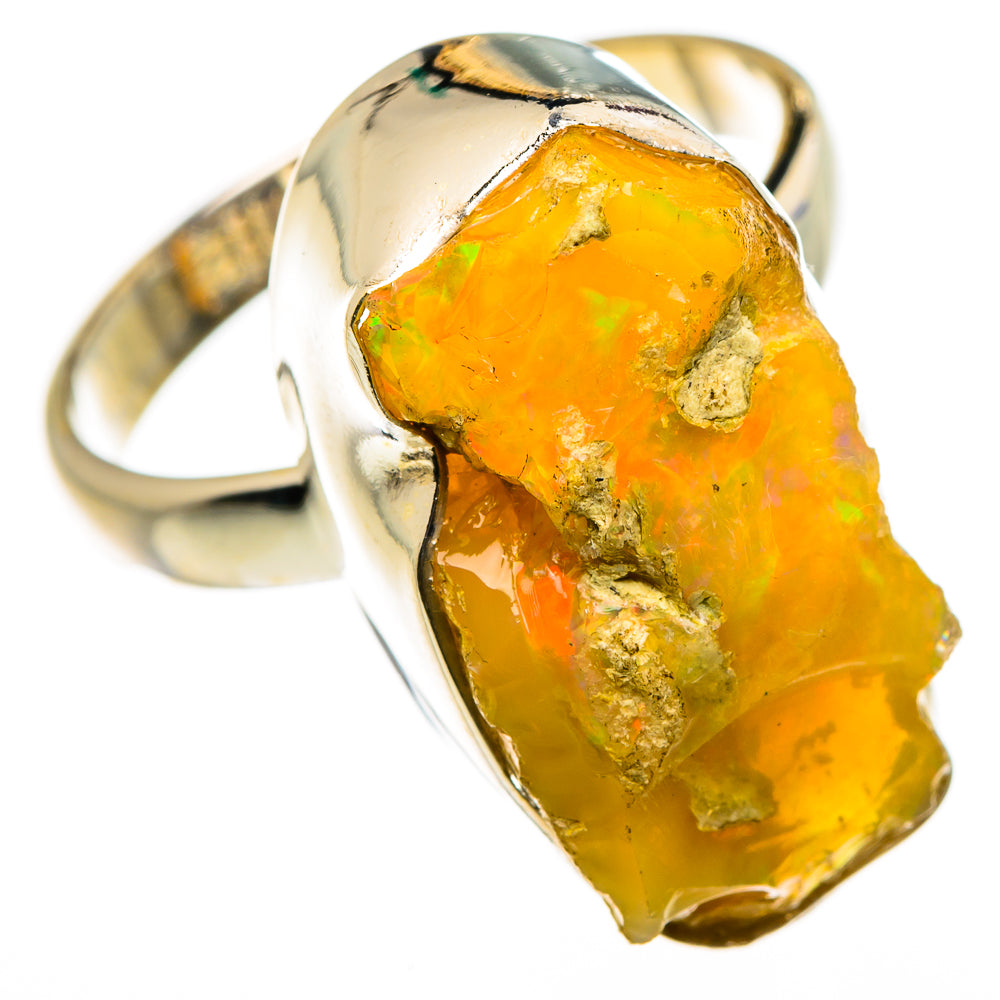 Ethiopian Opal Rings handcrafted by Ana Silver Co - RING86963