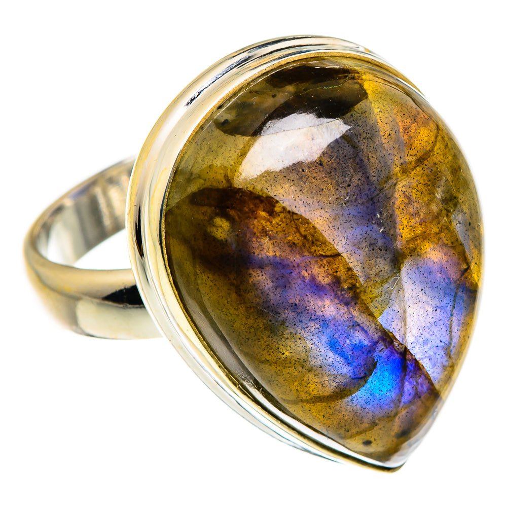 Labradorite Rings handcrafted by Ana Silver Co - RING86977