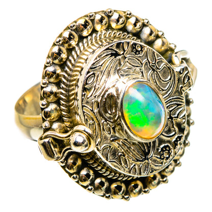 Ethiopian Opal Rings handcrafted by Ana Silver Co - RING87002