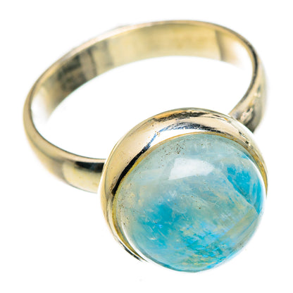 Rainbow Moonstone Rings handcrafted by Ana Silver Co - RING87017
