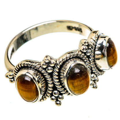 Tiger Eye Rings handcrafted by Ana Silver Co - RING87019