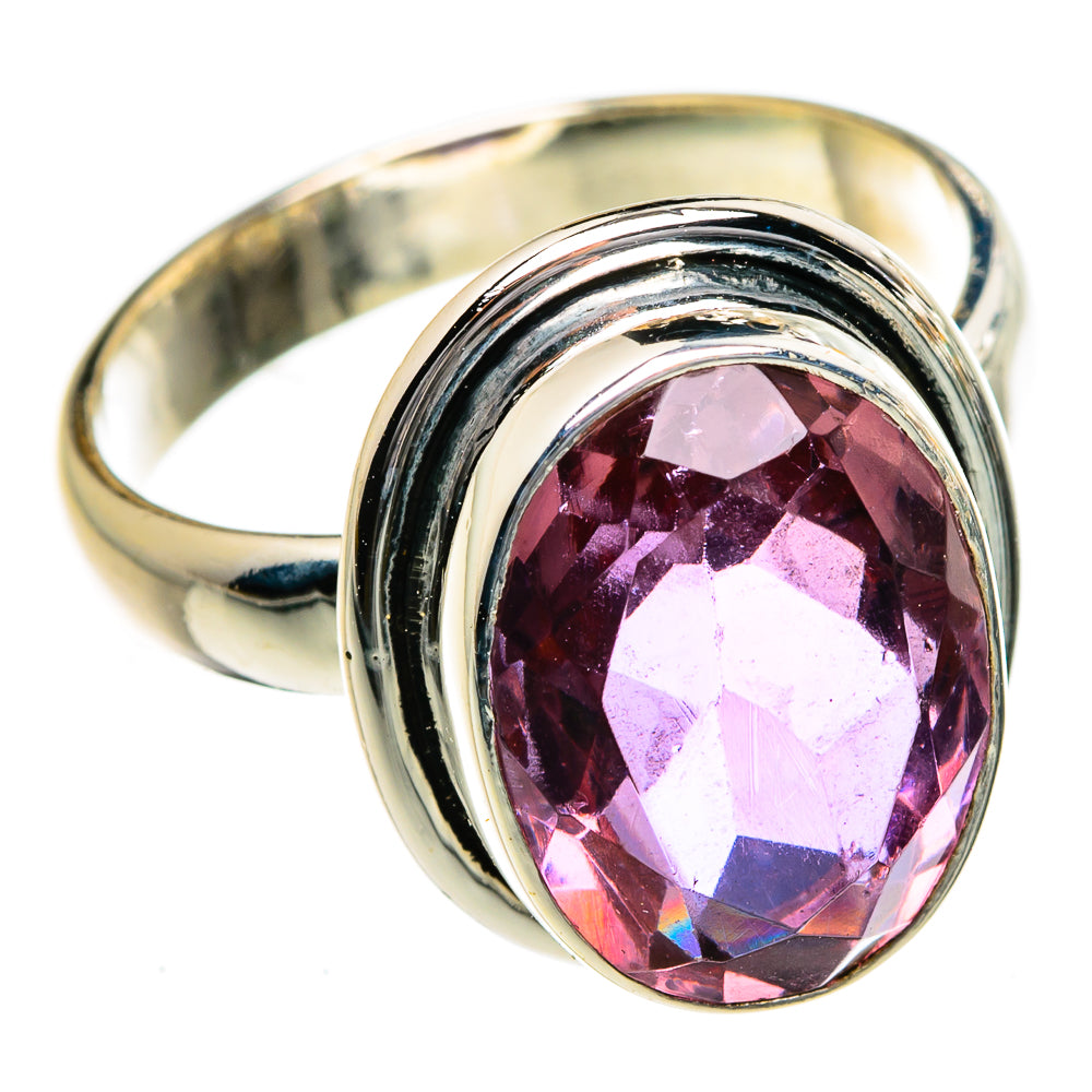 Color Change Alexandrite (Lab.) Rings handcrafted by Ana Silver Co - RING87025