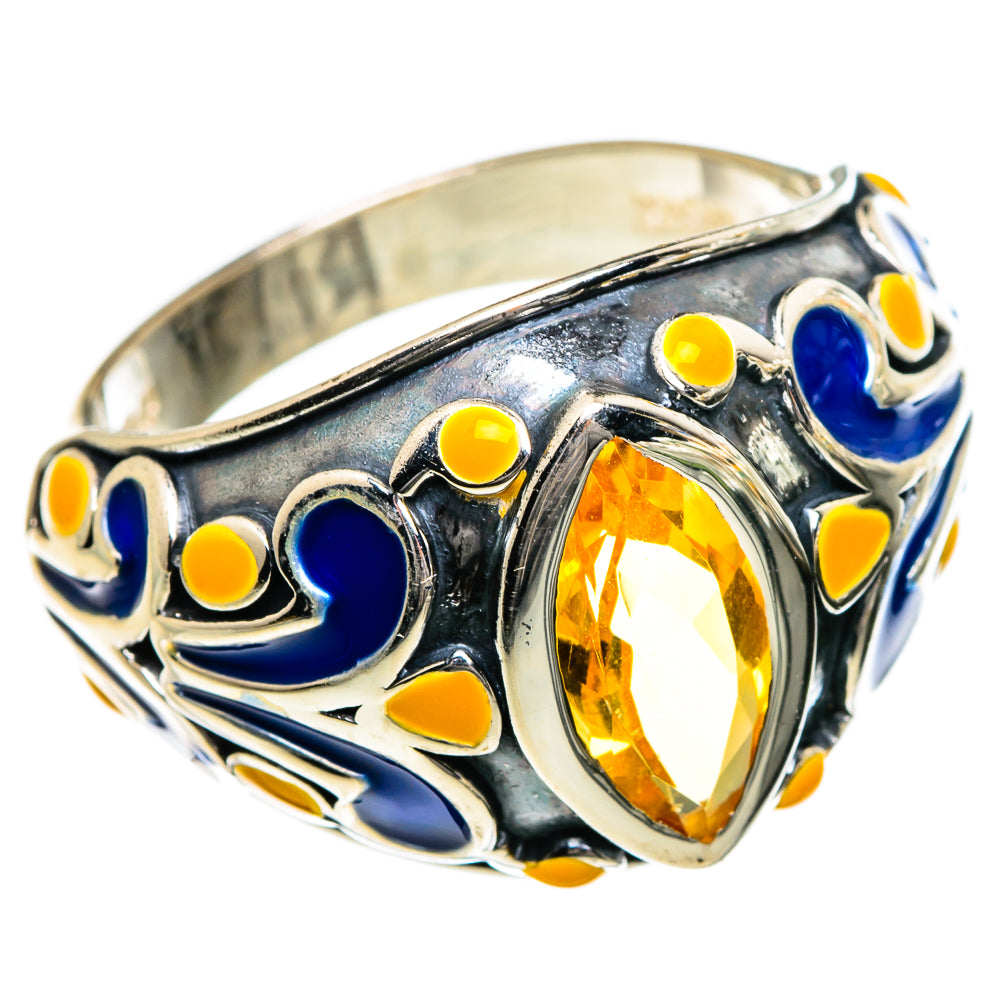 Citrine Rings handcrafted by Ana Silver Co - RING87029