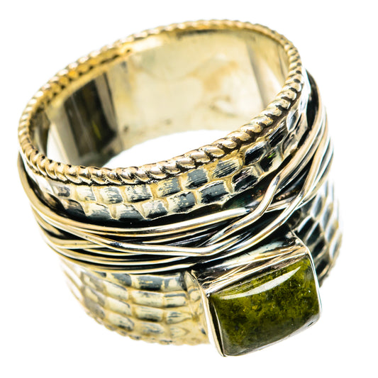 Green Jasper Rings handcrafted by Ana Silver Co - RING87037