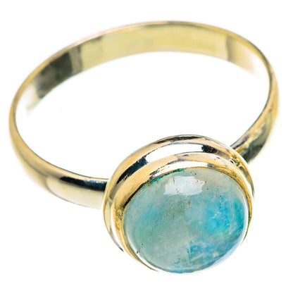 Rainbow Moonstone Rings handcrafted by Ana Silver Co - RING87056