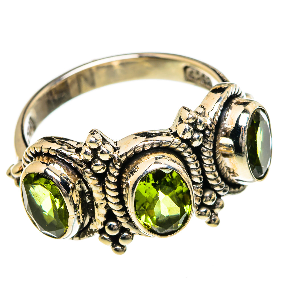 Peridot Rings handcrafted by Ana Silver Co - RING87057
