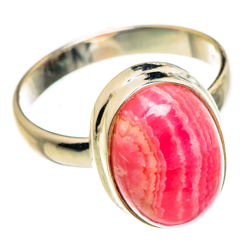 Rhodochrosite Rings handcrafted by Ana Silver Co - RING87063