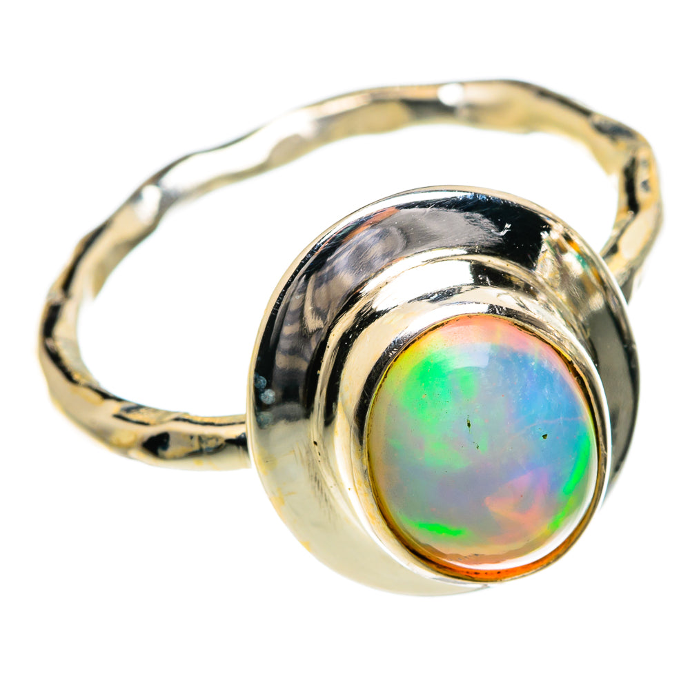 Ethiopian Opal Rings handcrafted by Ana Silver Co - RING87069