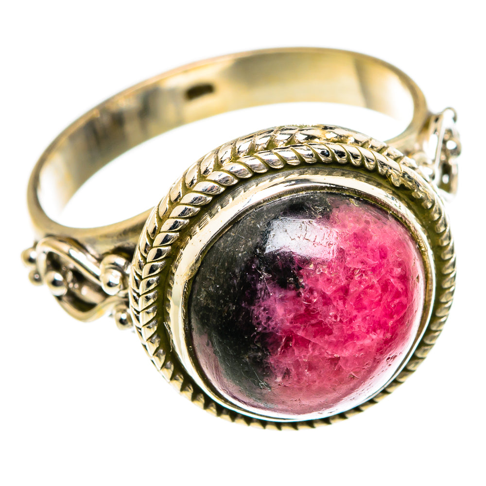 Rhodonite Rings handcrafted by Ana Silver Co - RING87080