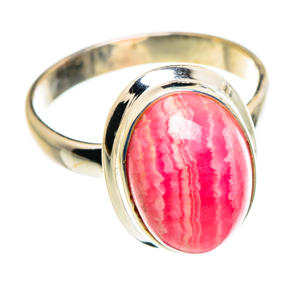 Rhodochrosite Rings handcrafted by Ana Silver Co - RING87098