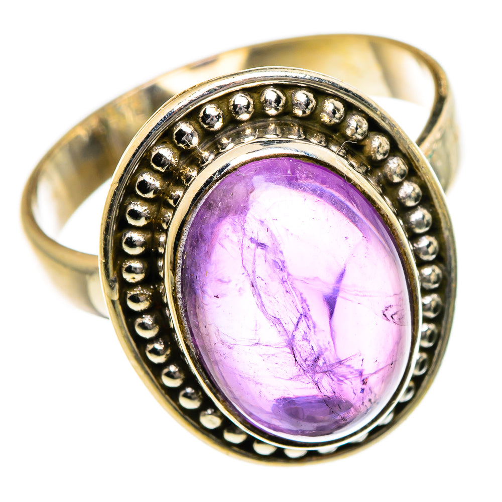 Amethyst Rings handcrafted by Ana Silver Co - RING87099 - Photo 2