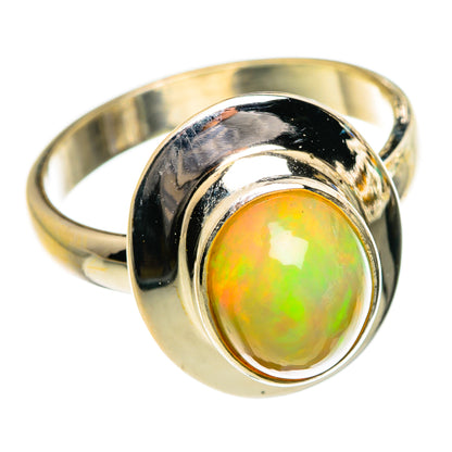 Ethiopian Opal Rings handcrafted by Ana Silver Co - RING87103