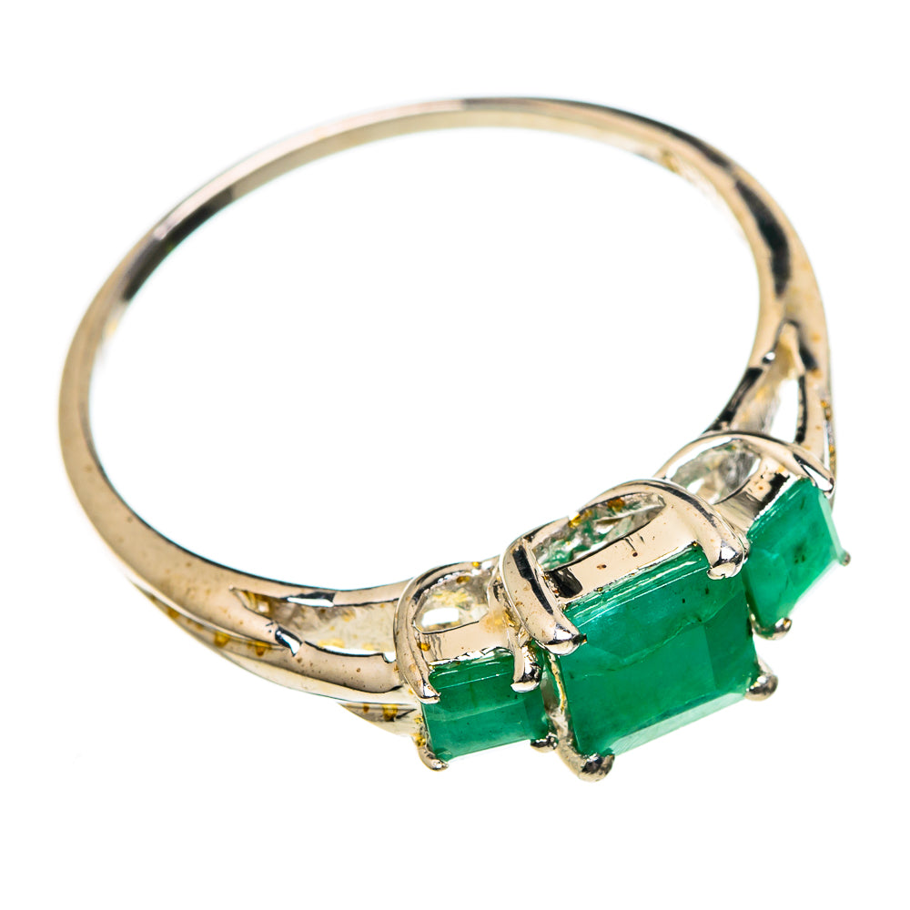 Emerald Rings handcrafted by Ana Silver Co - RING87109