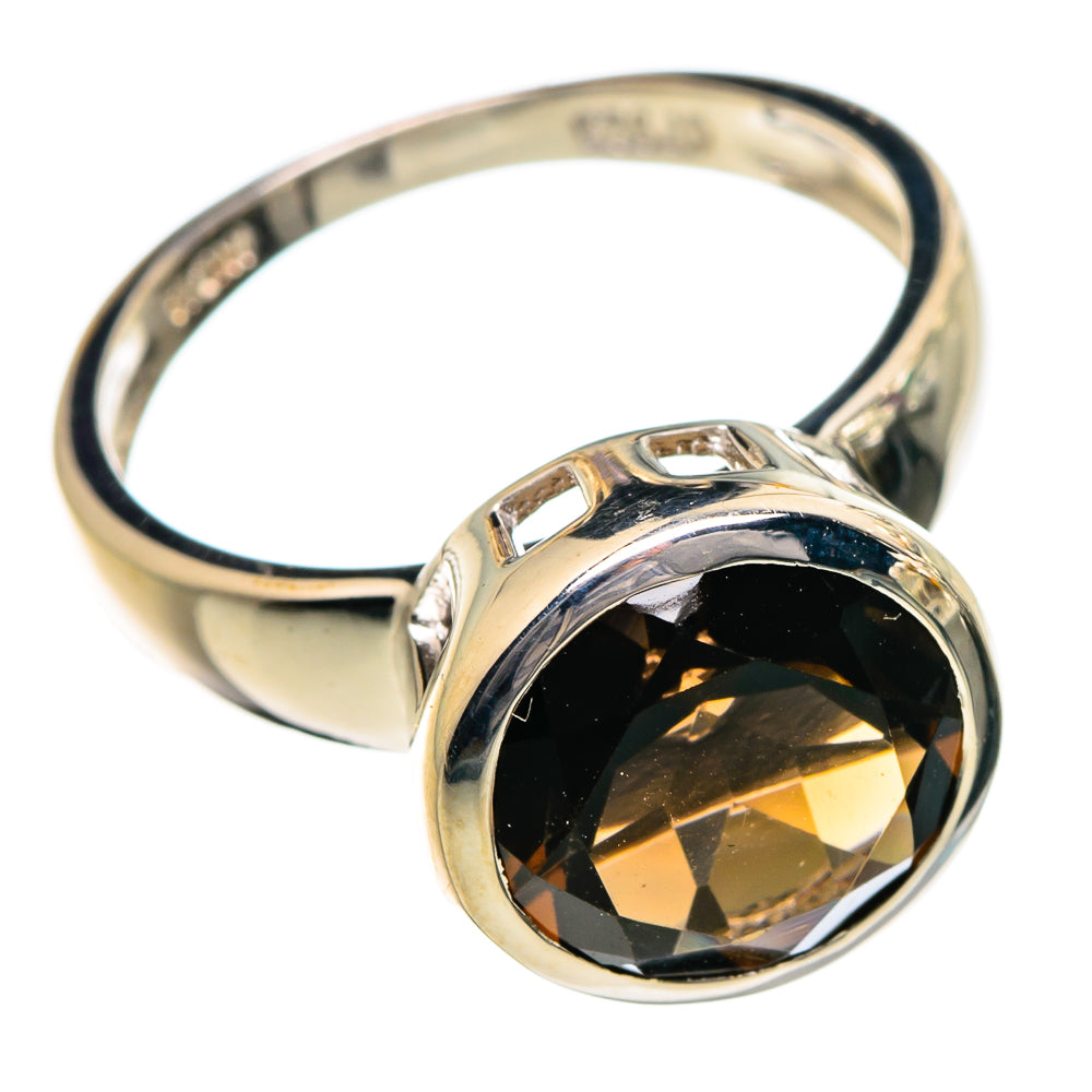 Smoky Quartz Rings handcrafted by Ana Silver Co - RING87128