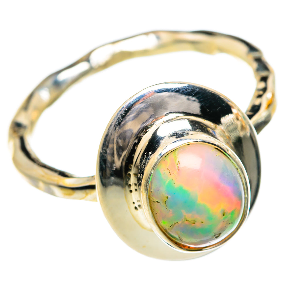 Ethiopian Opal Rings handcrafted by Ana Silver Co - RING87149