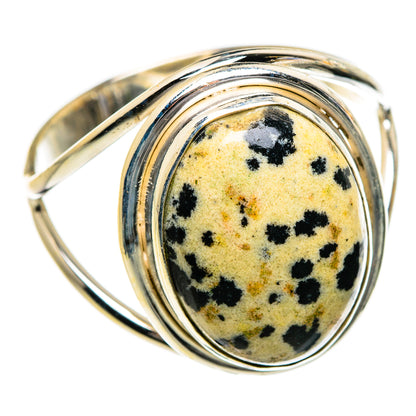 Dalmatian Jasper Rings handcrafted by Ana Silver Co - RING87160 - Photo 2