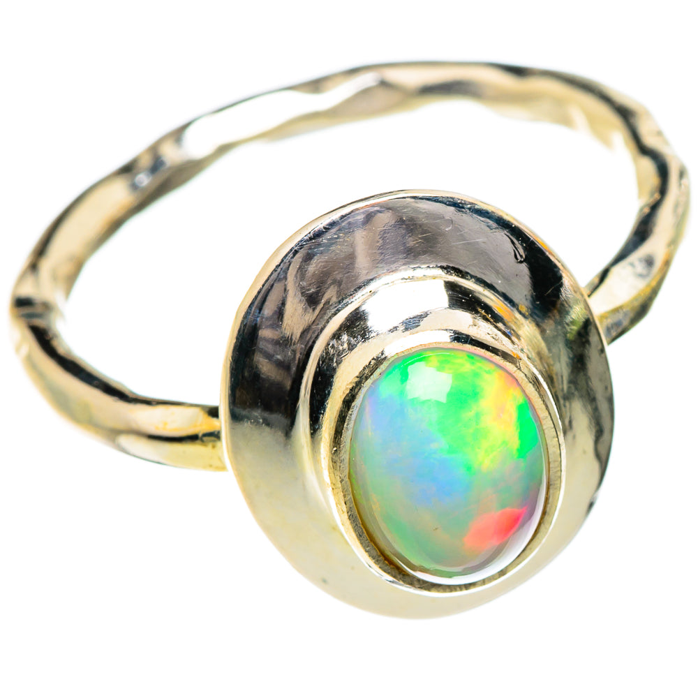 Ethiopian Opal Rings handcrafted by Ana Silver Co - RING87168