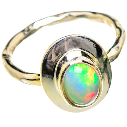 Ethiopian Opal Rings handcrafted by Ana Silver Co - RING87168
