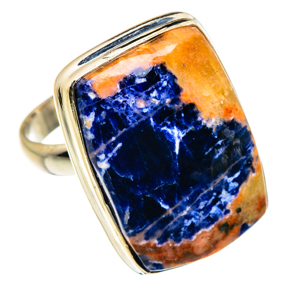 Sodalite Rings handcrafted by Ana Silver Co - RING87175