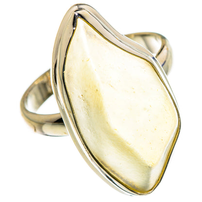 Libyan Desert Glass Rings handcrafted by Ana Silver Co - RING87196