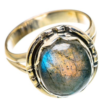Labradorite Rings handcrafted by Ana Silver Co - RING87203