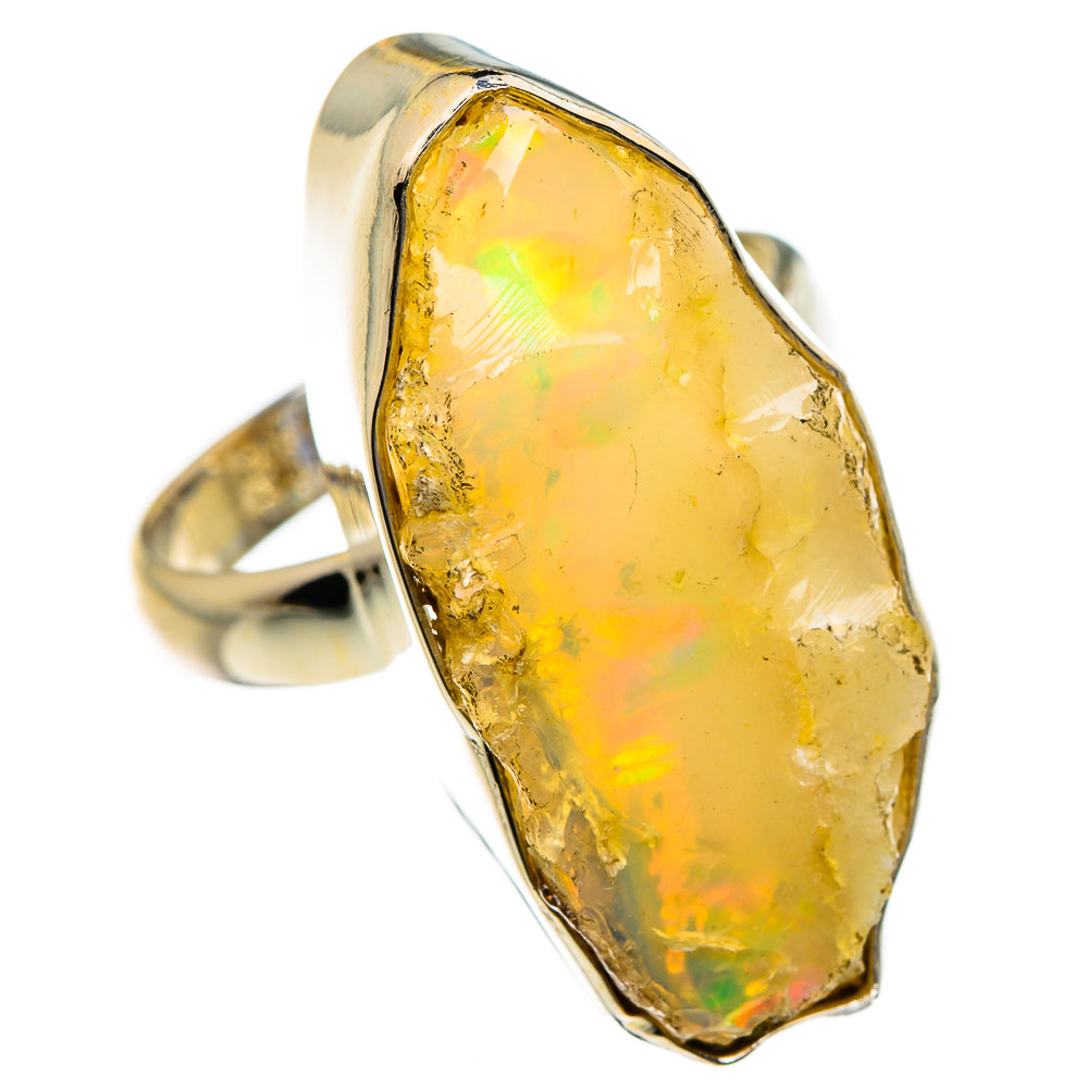 Ethiopian Opal Rings handcrafted by Ana Silver Co - RING87212