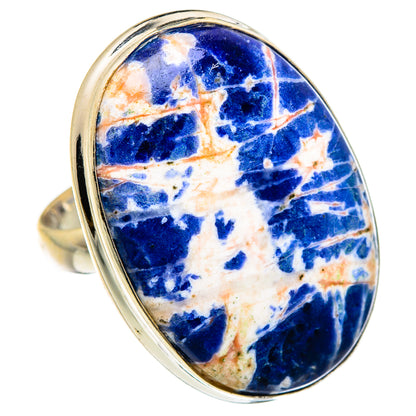 Sodalite Rings handcrafted by Ana Silver Co - RING87226