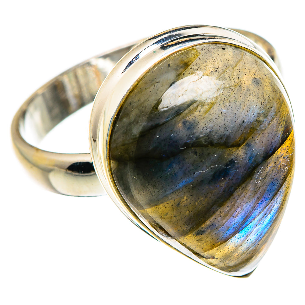 Labradorite Rings handcrafted by Ana Silver Co - RING87228