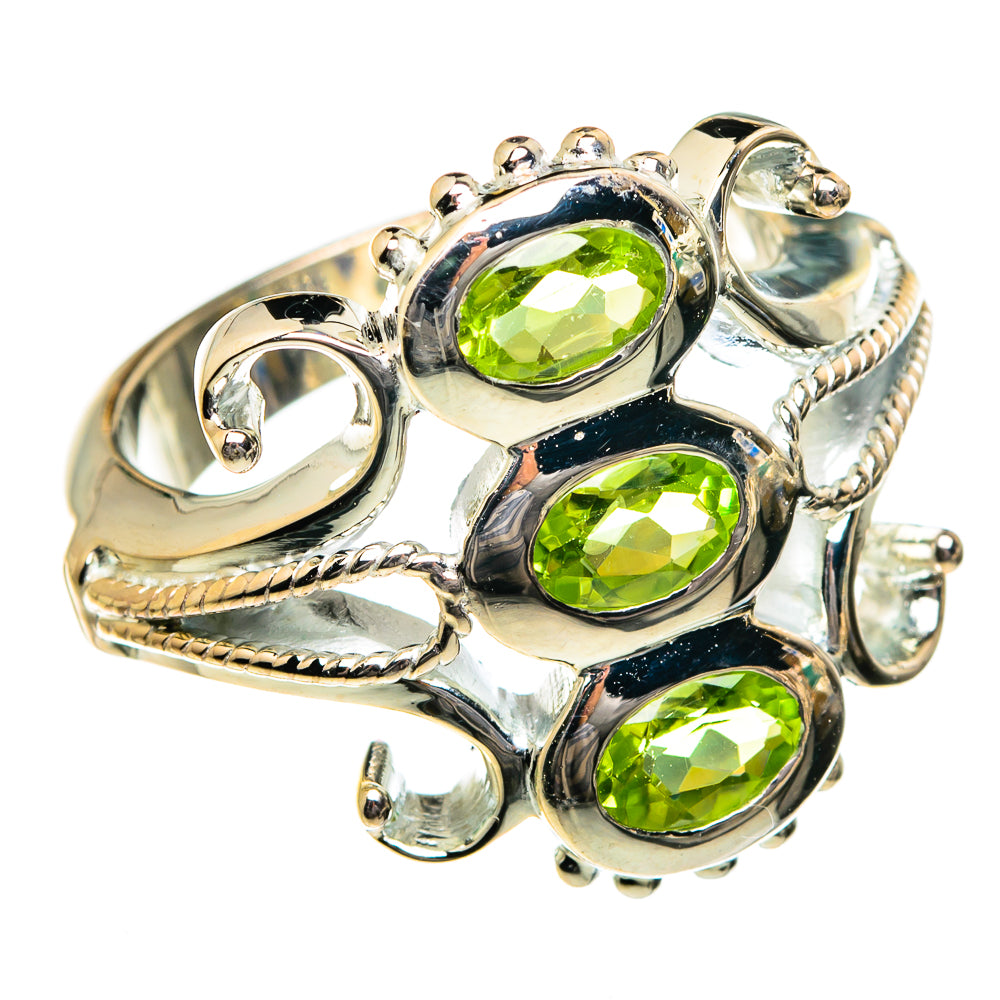 Peridot Rings handcrafted by Ana Silver Co - RING87254