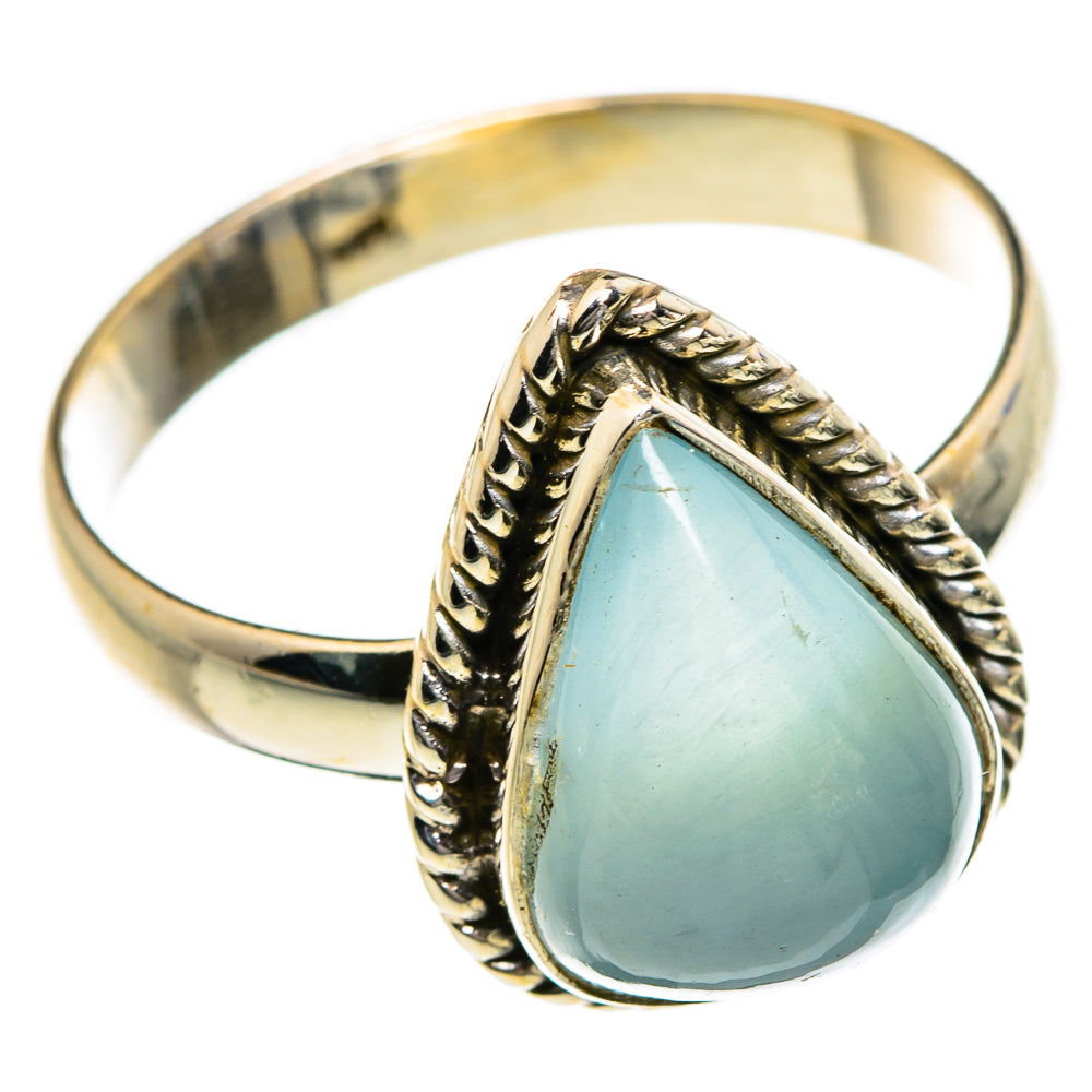 Aquamarine Rings handcrafted by Ana Silver Co - RING87256