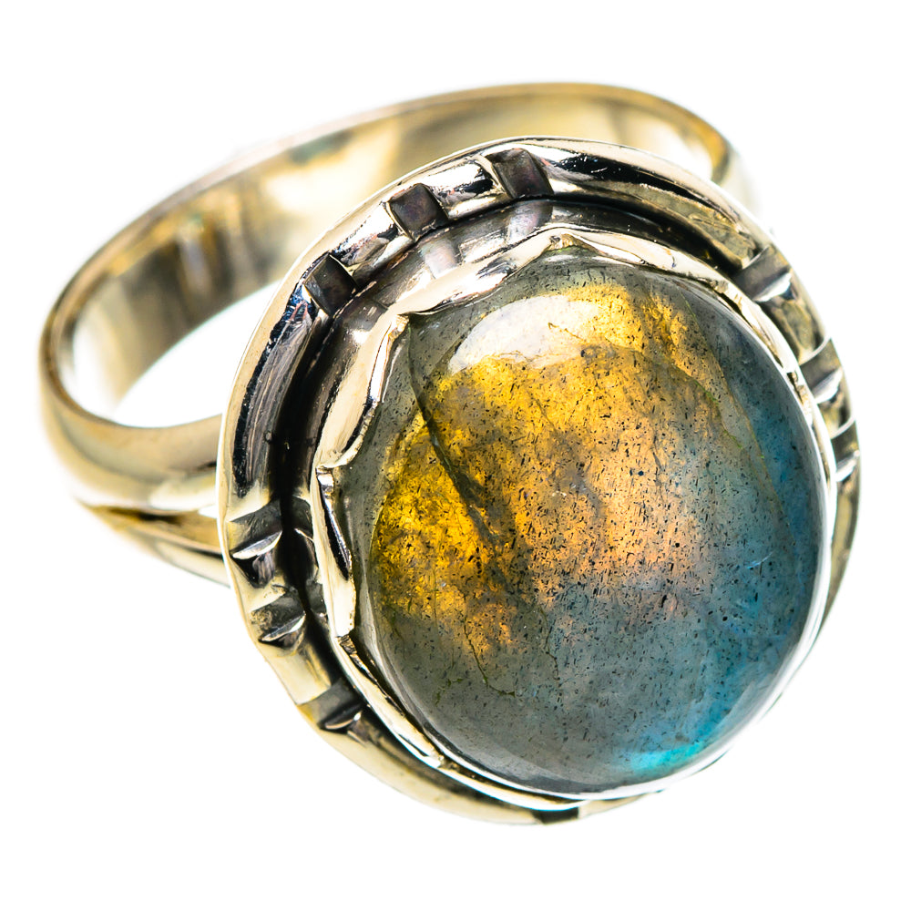 Labradorite Rings handcrafted by Ana Silver Co - RING87268