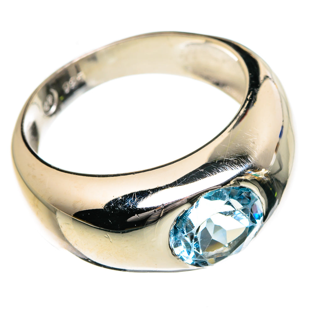 Blue Topaz Rings handcrafted by Ana Silver Co - RING87269