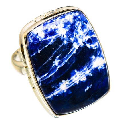 Sodalite Rings handcrafted by Ana Silver Co - RING87283