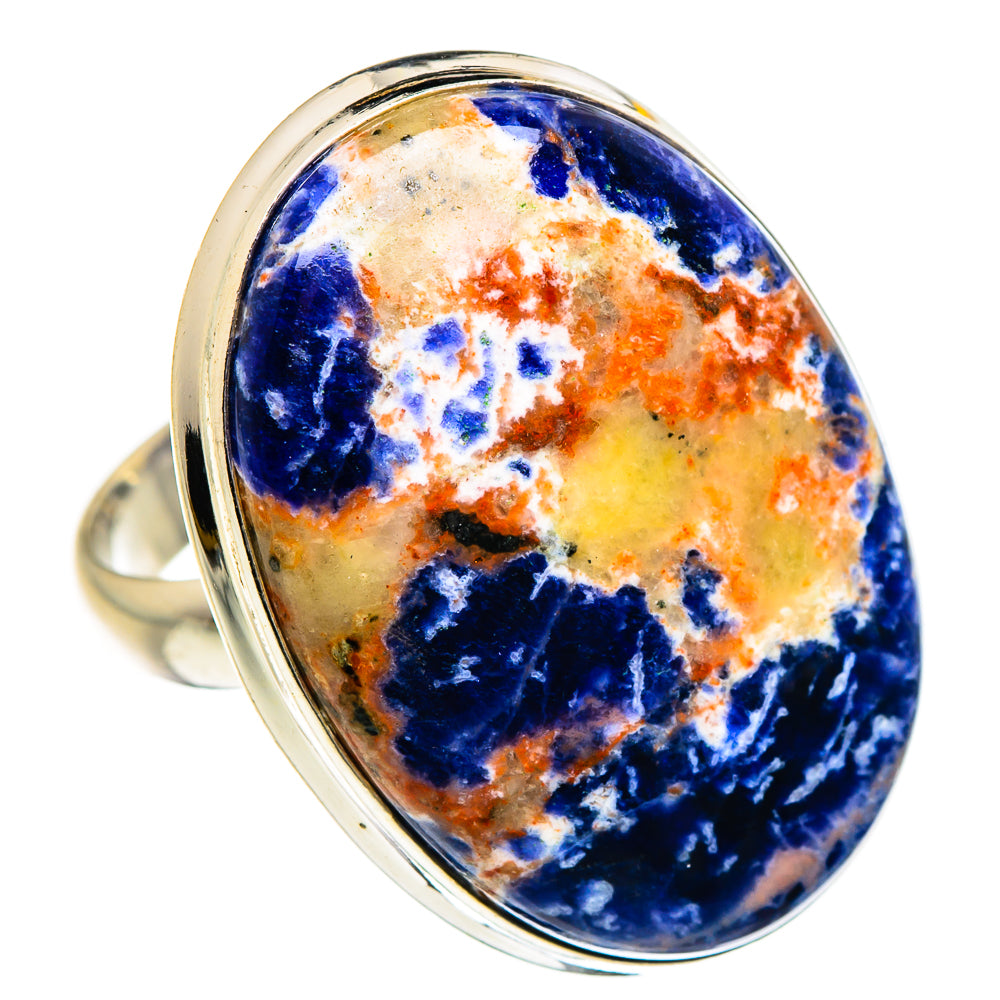 Sodalite Rings handcrafted by Ana Silver Co - RING87286