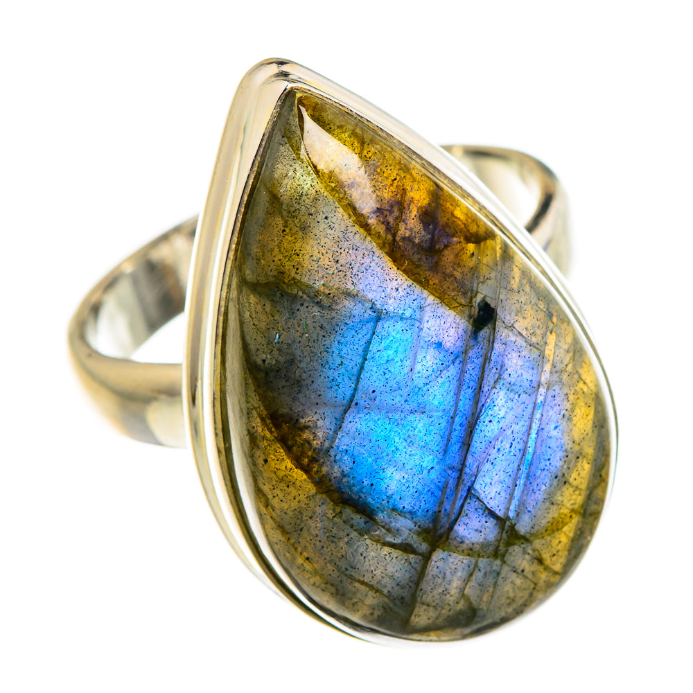 Labradorite Rings handcrafted by Ana Silver Co - RING87289