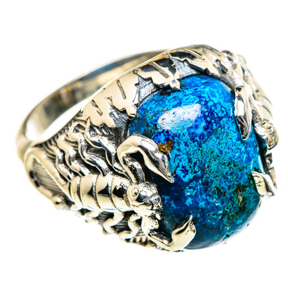 Chrysocolla Rings handcrafted by Ana Silver Co - RING87310