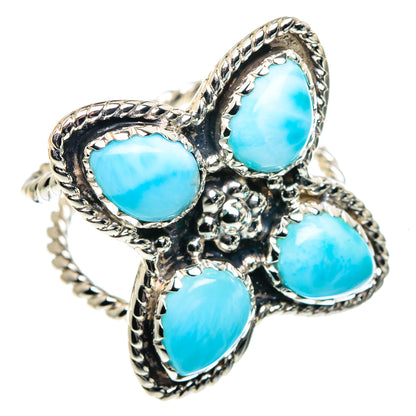 Larimar Rings handcrafted by Ana Silver Co - RING87352