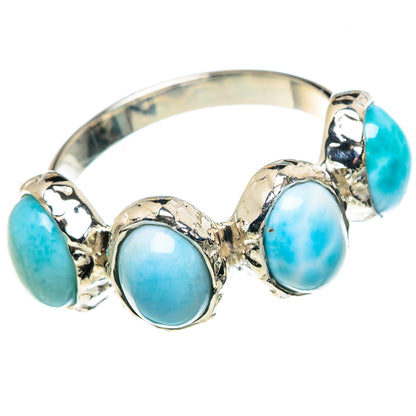 Larimar Rings handcrafted by Ana Silver Co - RING87354
