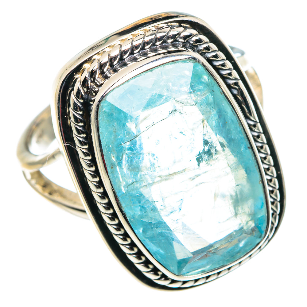 Aquamarine Rings handcrafted by Ana Silver Co - RING87362