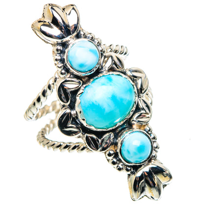Larimar Rings handcrafted by Ana Silver Co - RING87367