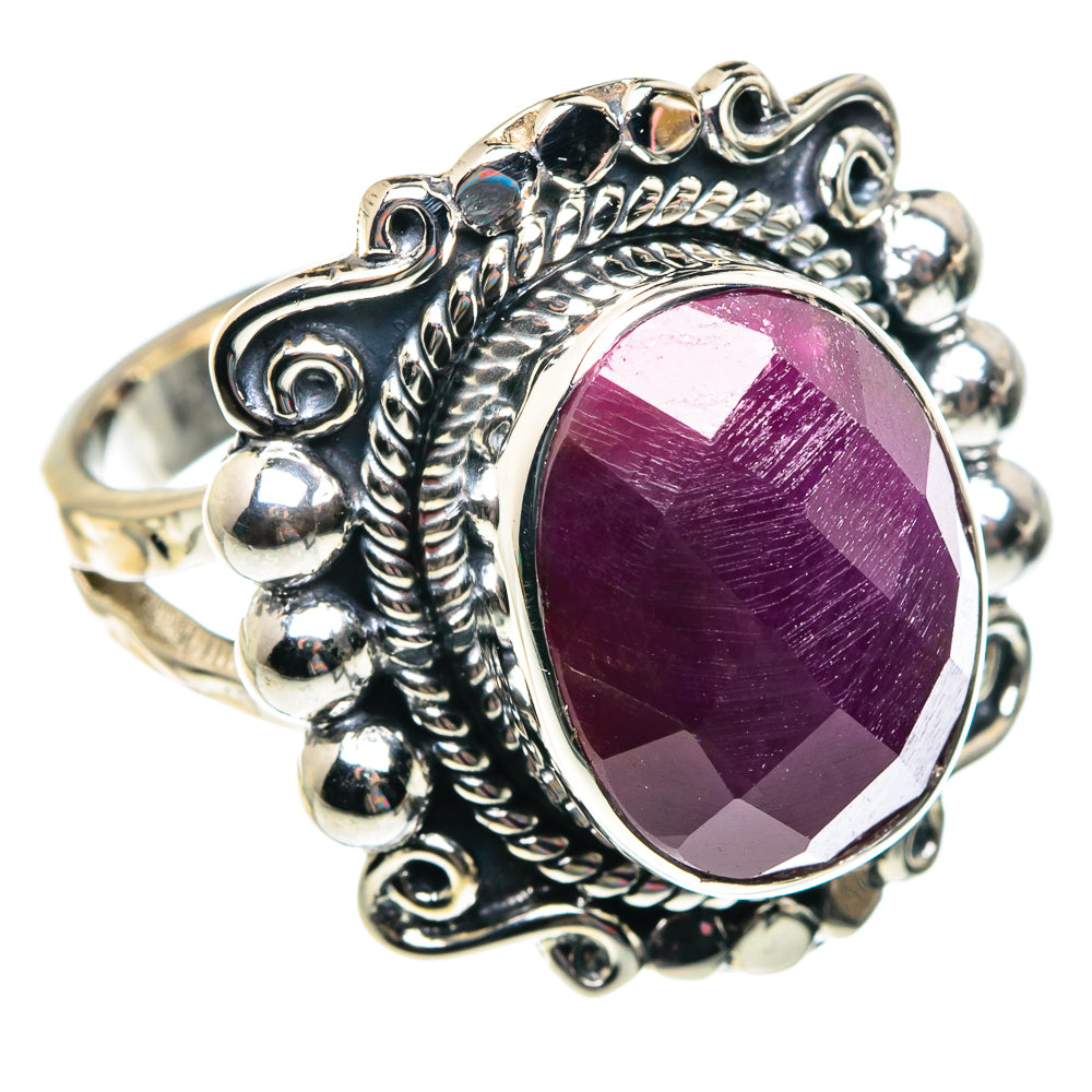 Ruby Rings handcrafted by Ana Silver Co - RING87380