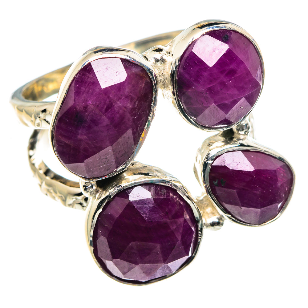 Ruby Rings handcrafted by Ana Silver Co - RING87382