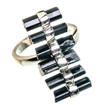 Black Tourmaline Rings handcrafted by Ana Silver Co - RING87385