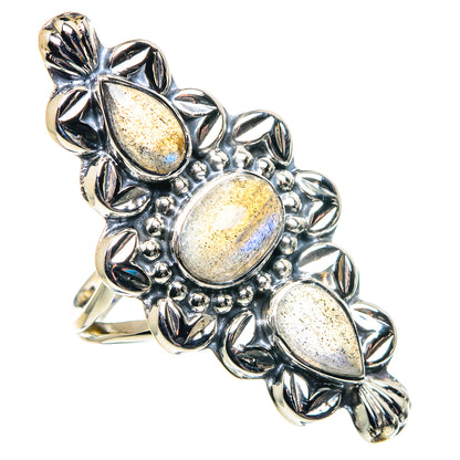 Labradorite Rings handcrafted by Ana Silver Co - RING87391